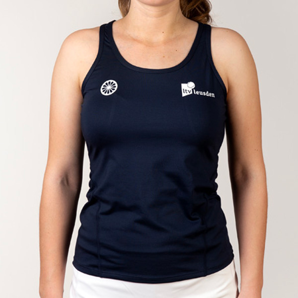 Tanktop dames blauw